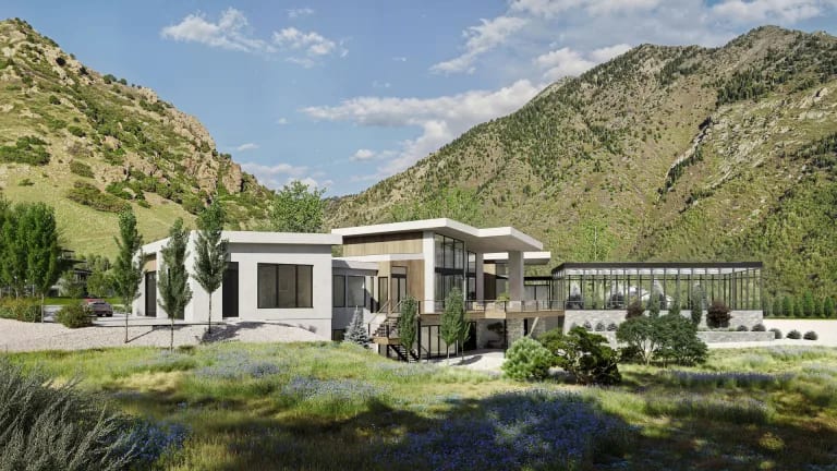 3D Photomontage for Canyon Estate Project in Utah