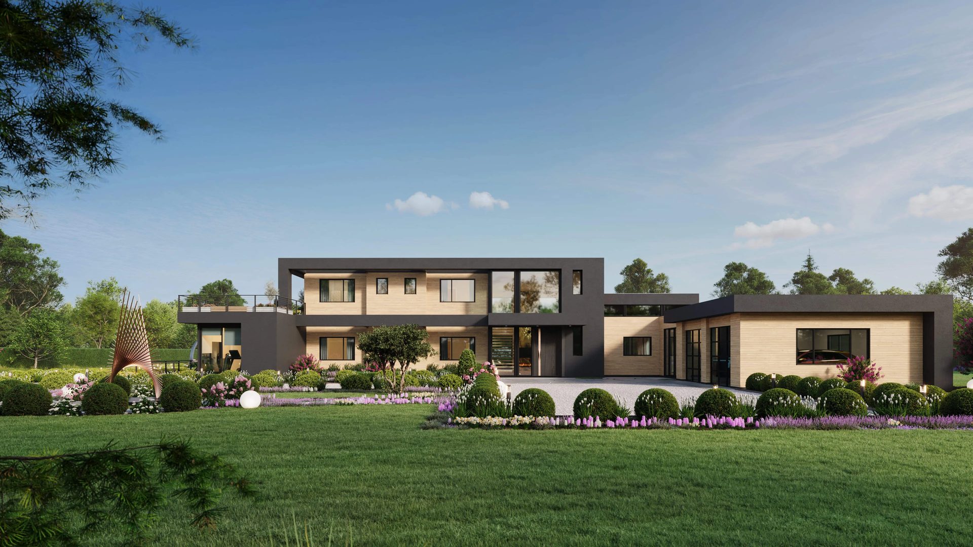 3D Visualization of a Home Community