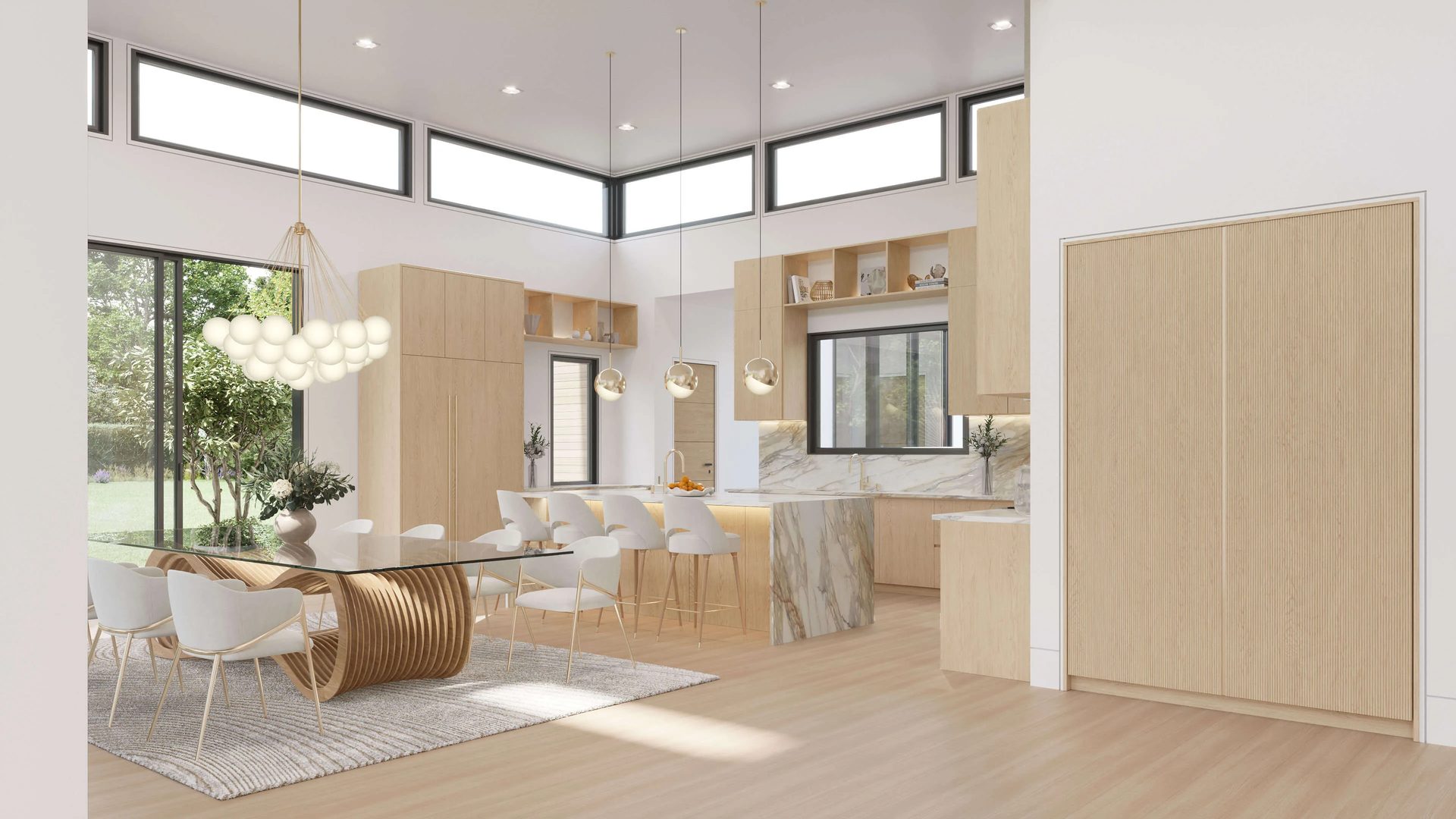 Real Estate Render of Cottages