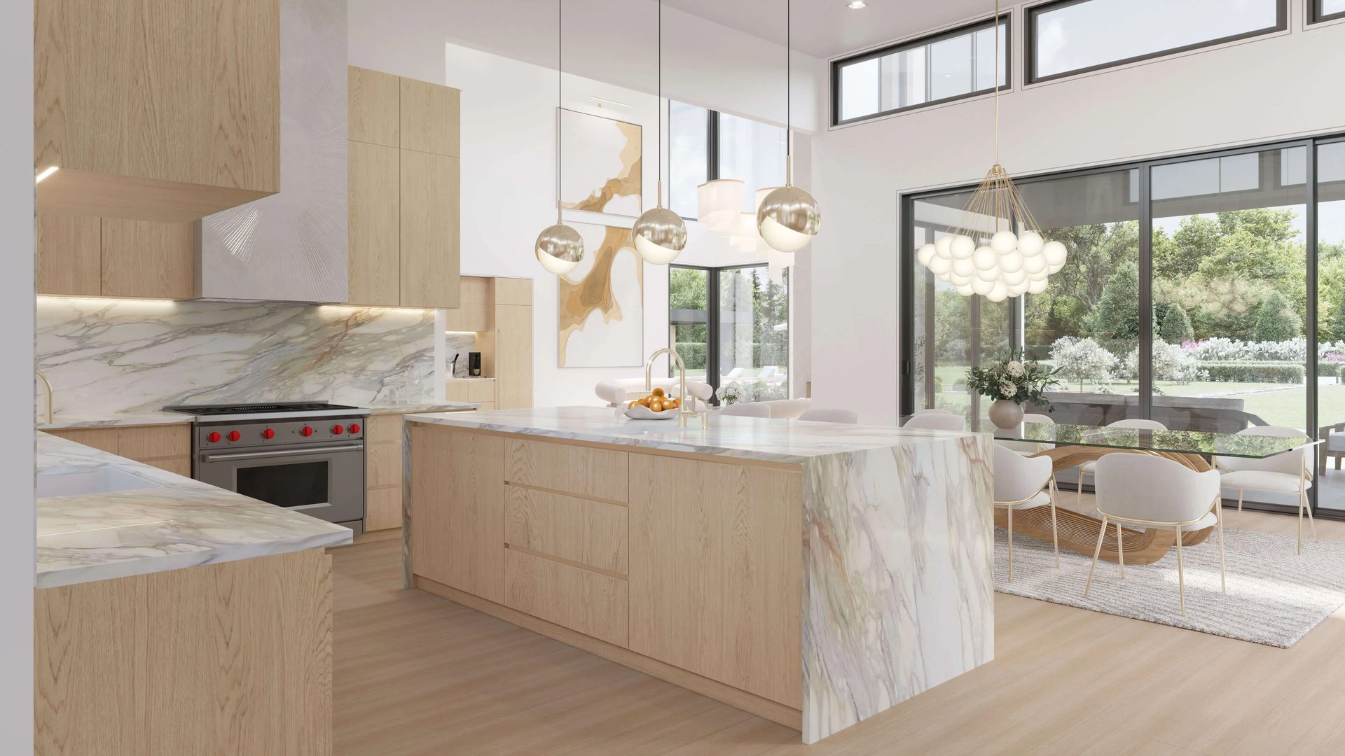 Real Estate Render of Cottages