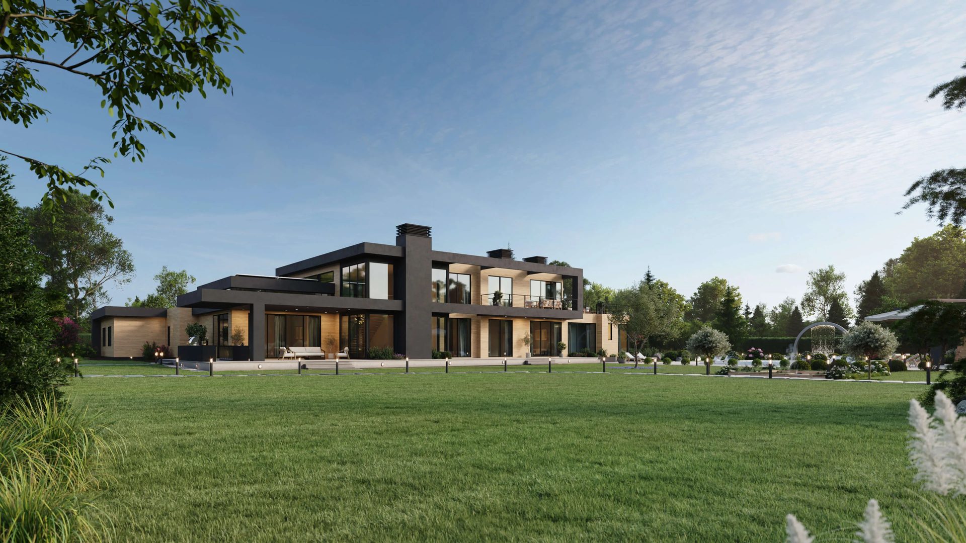 Real Estate Render of Cottages