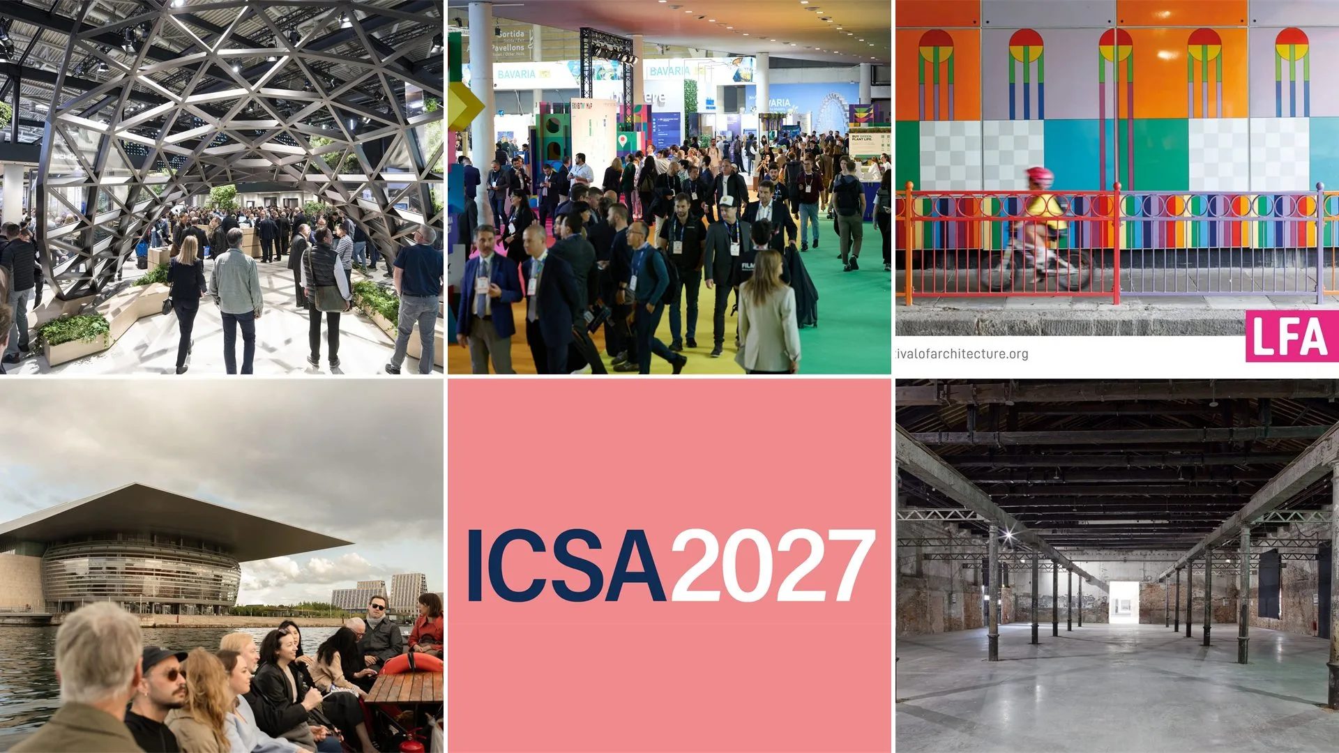 Events for architects in Europe in 2026–2027