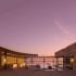 3D Sunset Villa Exterior Visualization