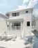 Grayscale 3D Rendering of a House
