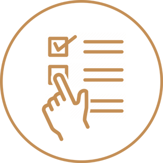 Checklist icon highlighting the importance of project briefs for CGI solutions