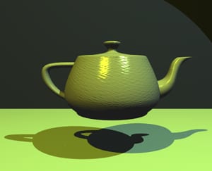 Utah teapot 1975 — first computer 3D rendering model history