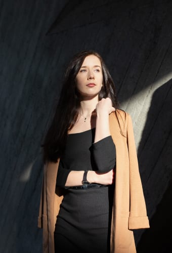 Anastasiia Mishustina, team leader and CGI artist at ArchiCGI