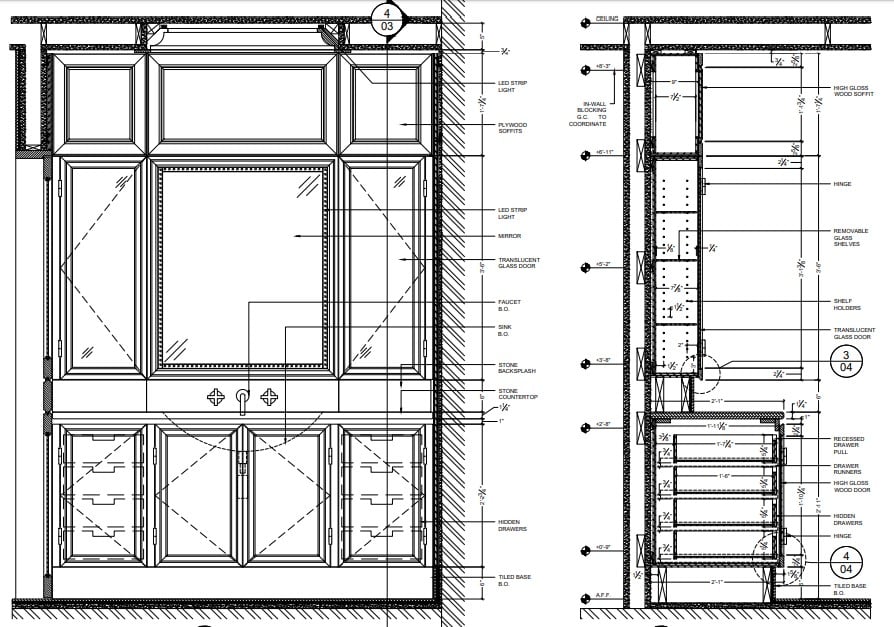 CAD Drawing Services for Furniture Design