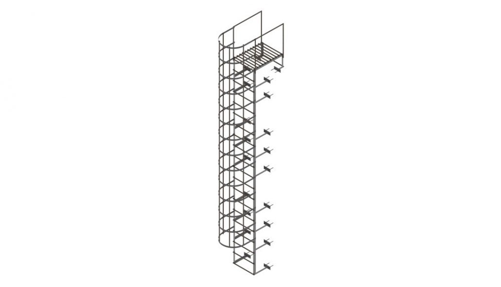 High-Quality 3D Modeling for a Ladder