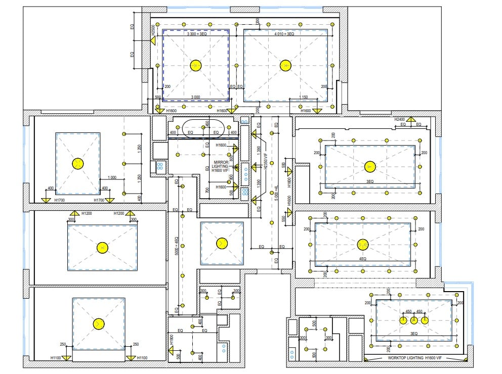 CAD Drafting Services for Lighting Scenarios