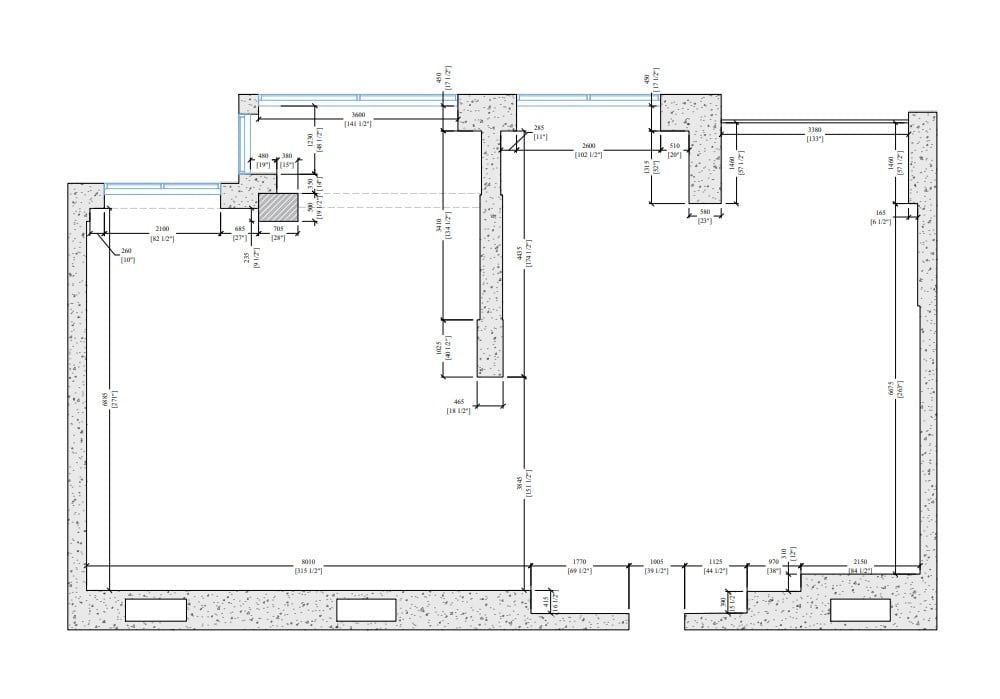 Measurements on 2D Floor Plans