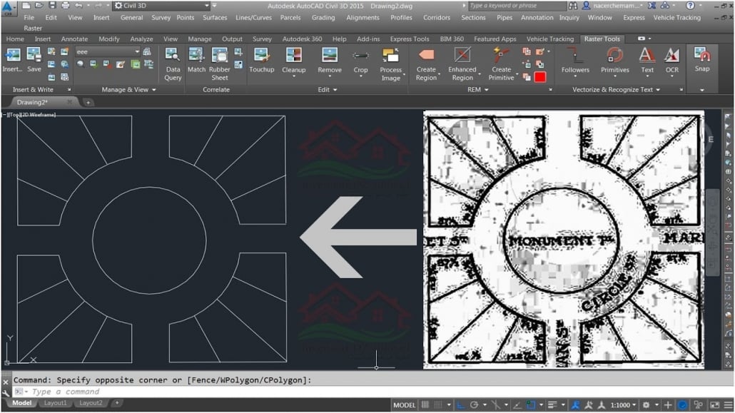 Converting Unclear Scans to a CAD Format