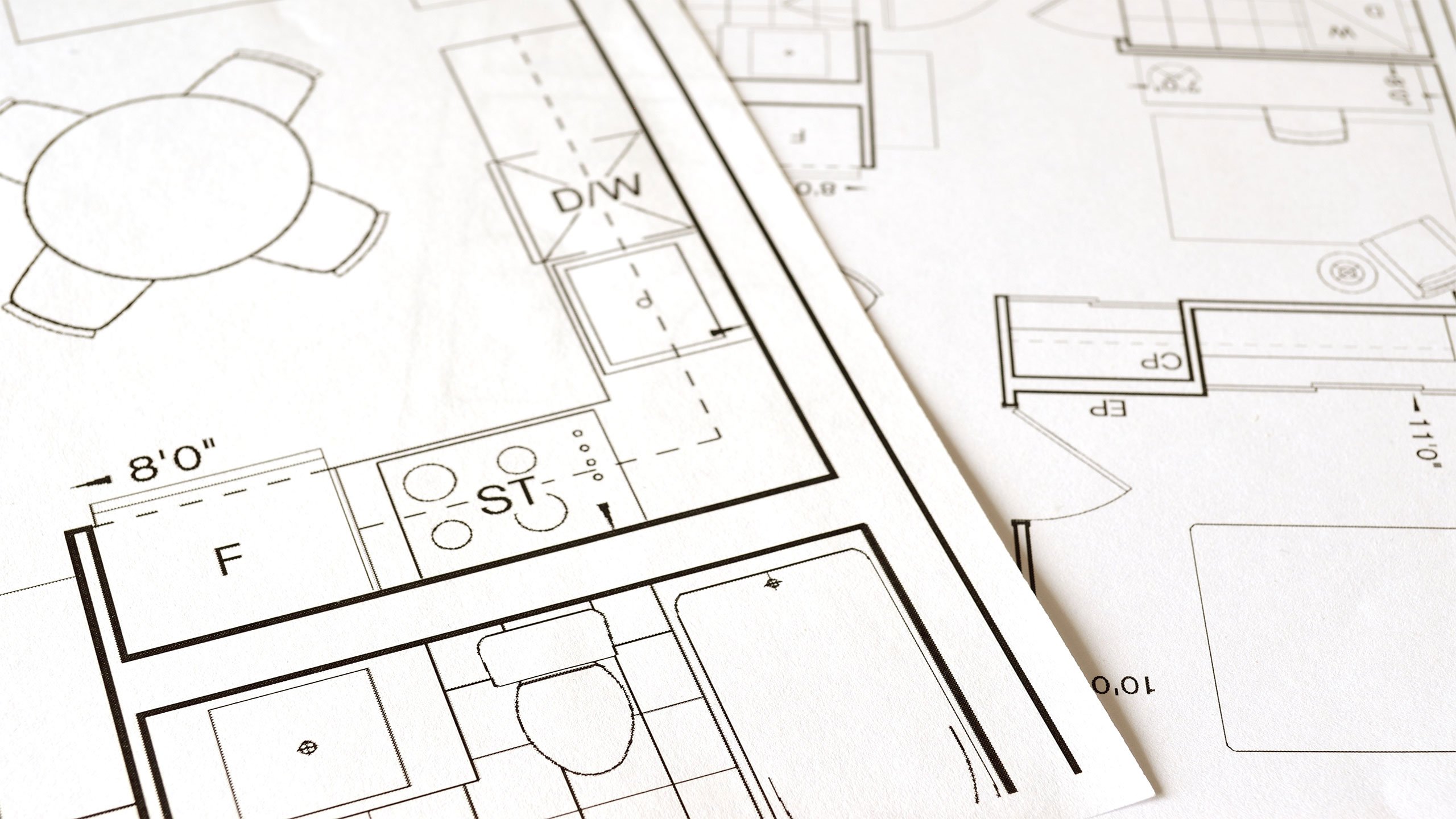 Technical Drawing Plans for Real Estate