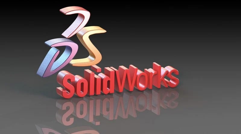 A 3D Logotype for CAD Program SolidWorks