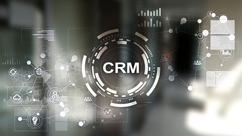 A Logo of CRM That Is Used for Communicating During CAD Drafting 