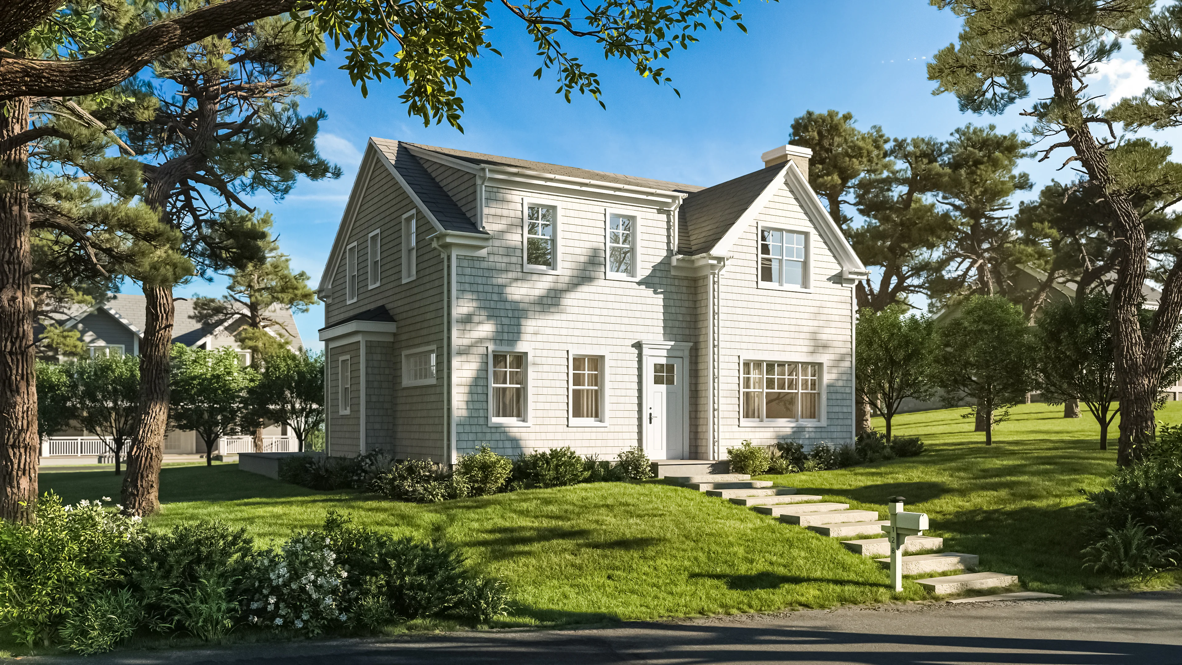 Residence Exterior 3D Visualization