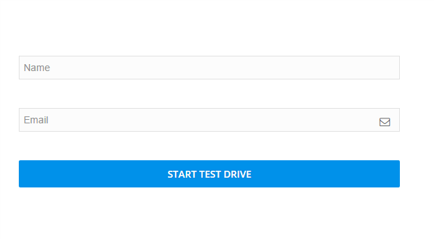 Effective Website calls customers to action with contacts or a form to fill out