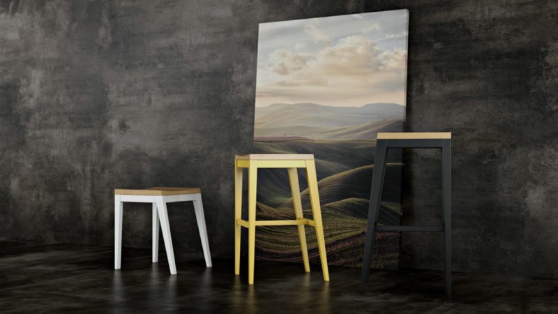 CGI Or Product Photography Studio: Artistic Stool Design View12