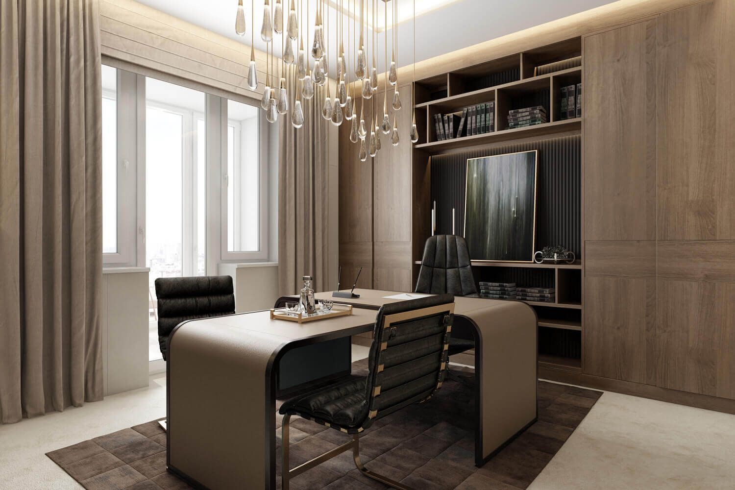 Professional 3D Architectural Renderings To Highlight An Impressive Office Interior View27
