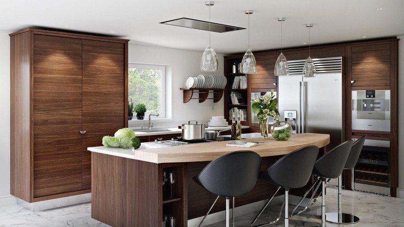 Interior visualization for kitchen