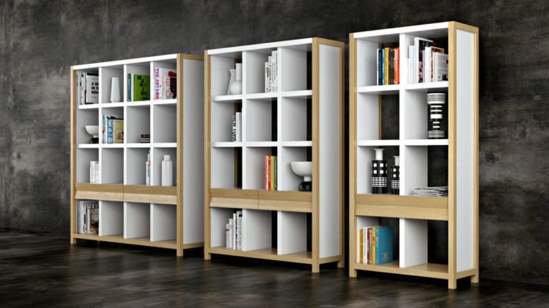 Examples Of Outsource Product Rendering: Stylish Shelving View08