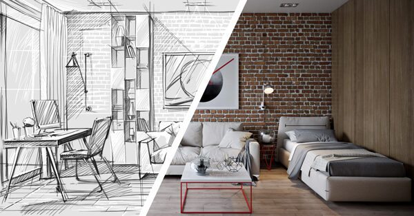 Guest Blog The Art of Sketching in Interior Design