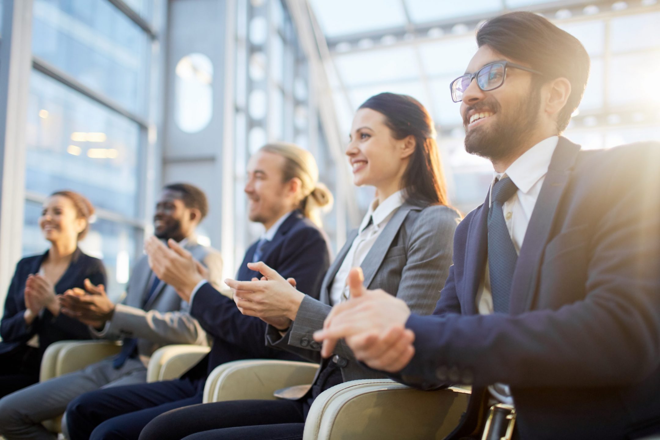 Architects at a Conference Listening to a Lecture