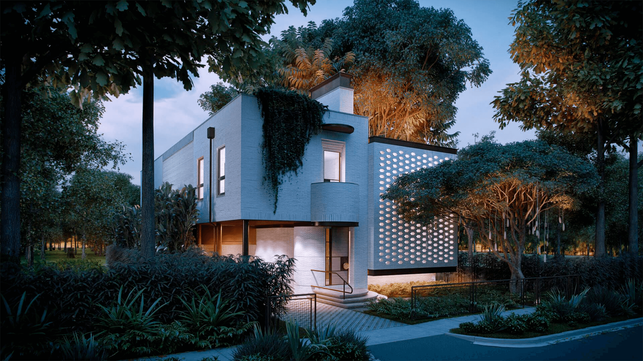 3D architecture design project visualization