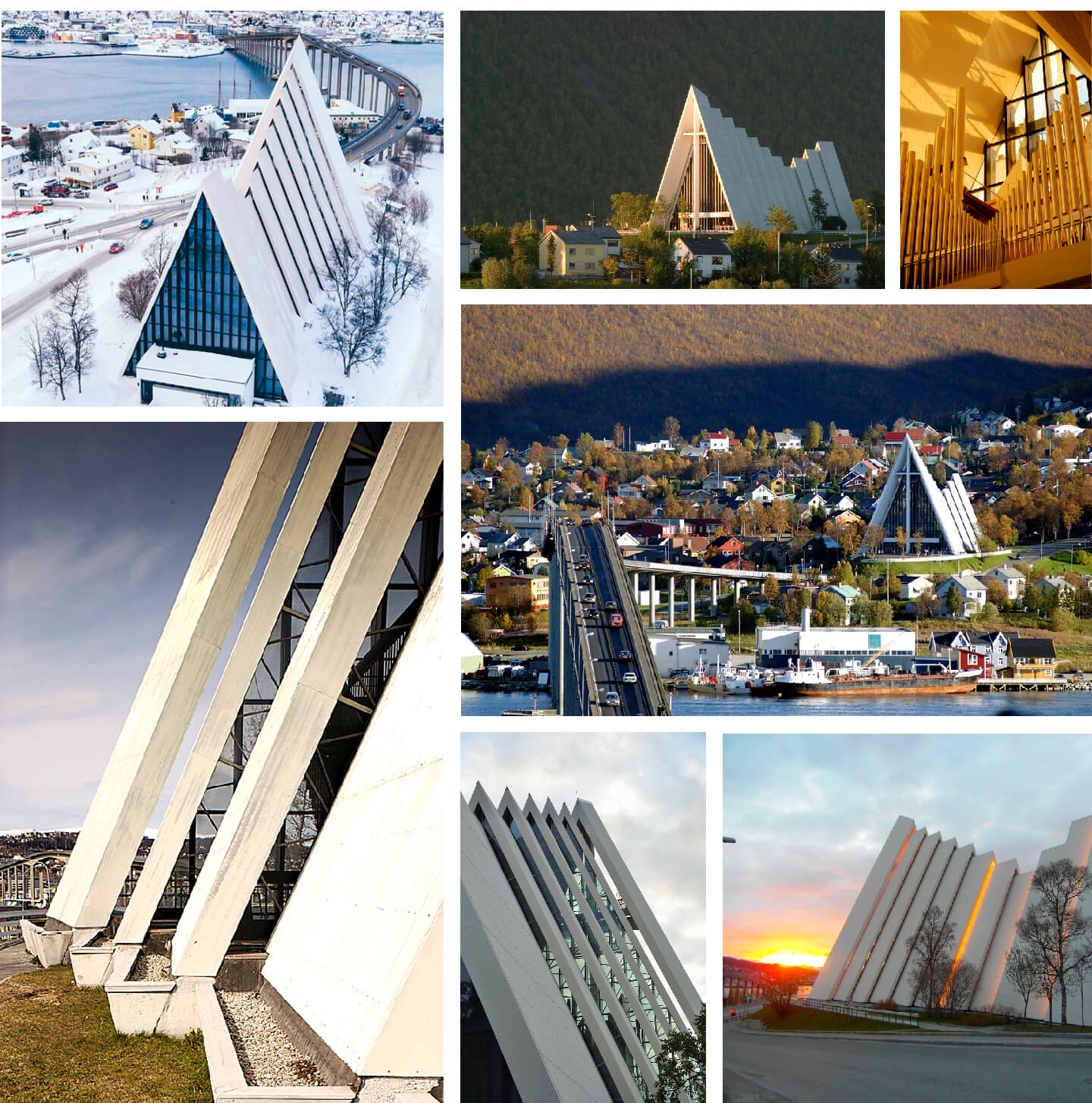 Inspiration for Architectural Design Visualization: Tromsdalen Church
