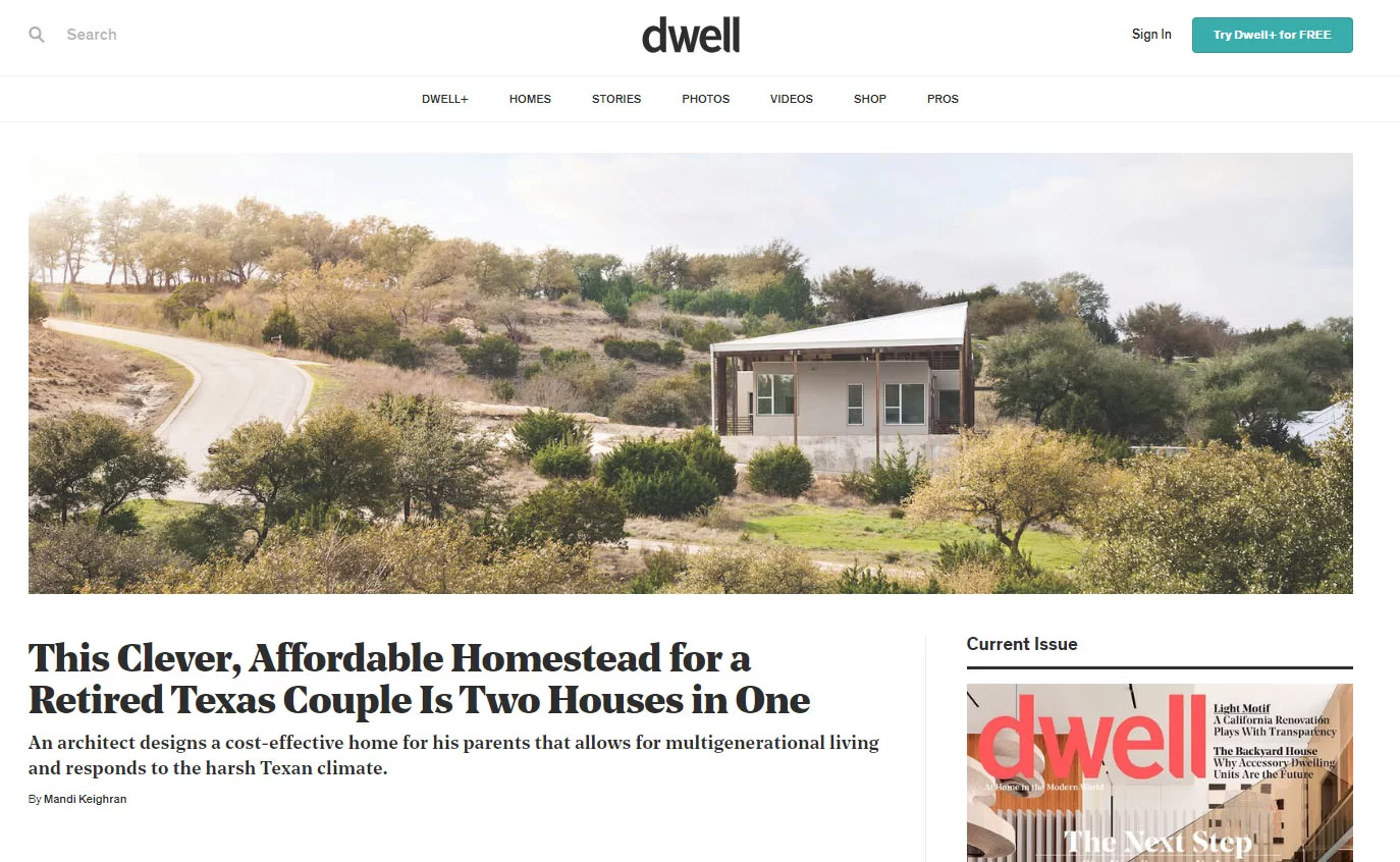 Websites for Architects: Dwell