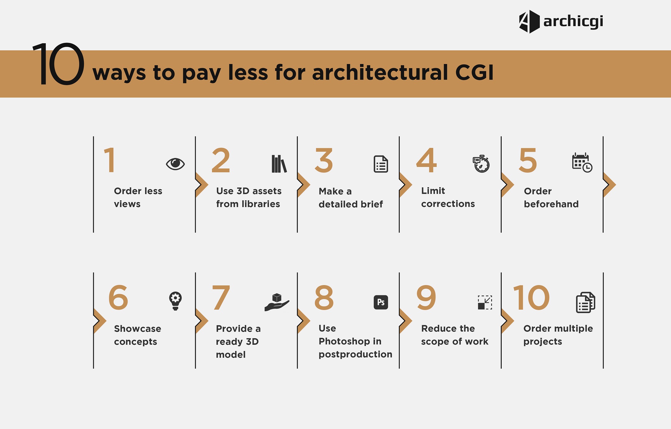 10 Tips to Pay Less for Architectural Rendering