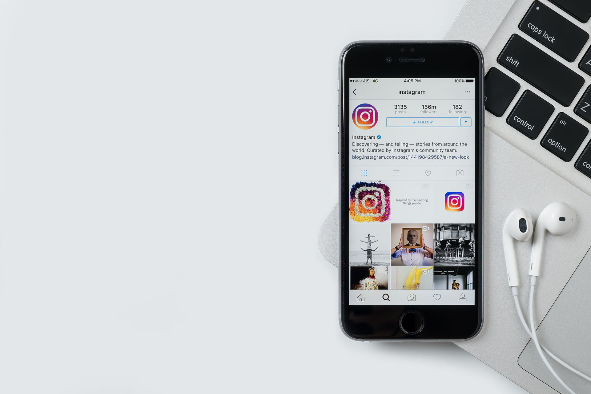 Setting up an Account for Instagram Strategy for Architects
