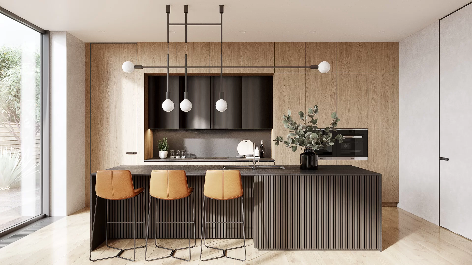 using sketchuo for 3d kitchen design