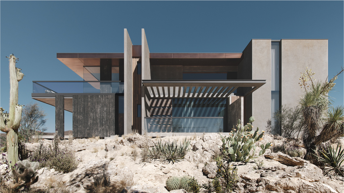 Modern Villa 3D Architectural Visualization