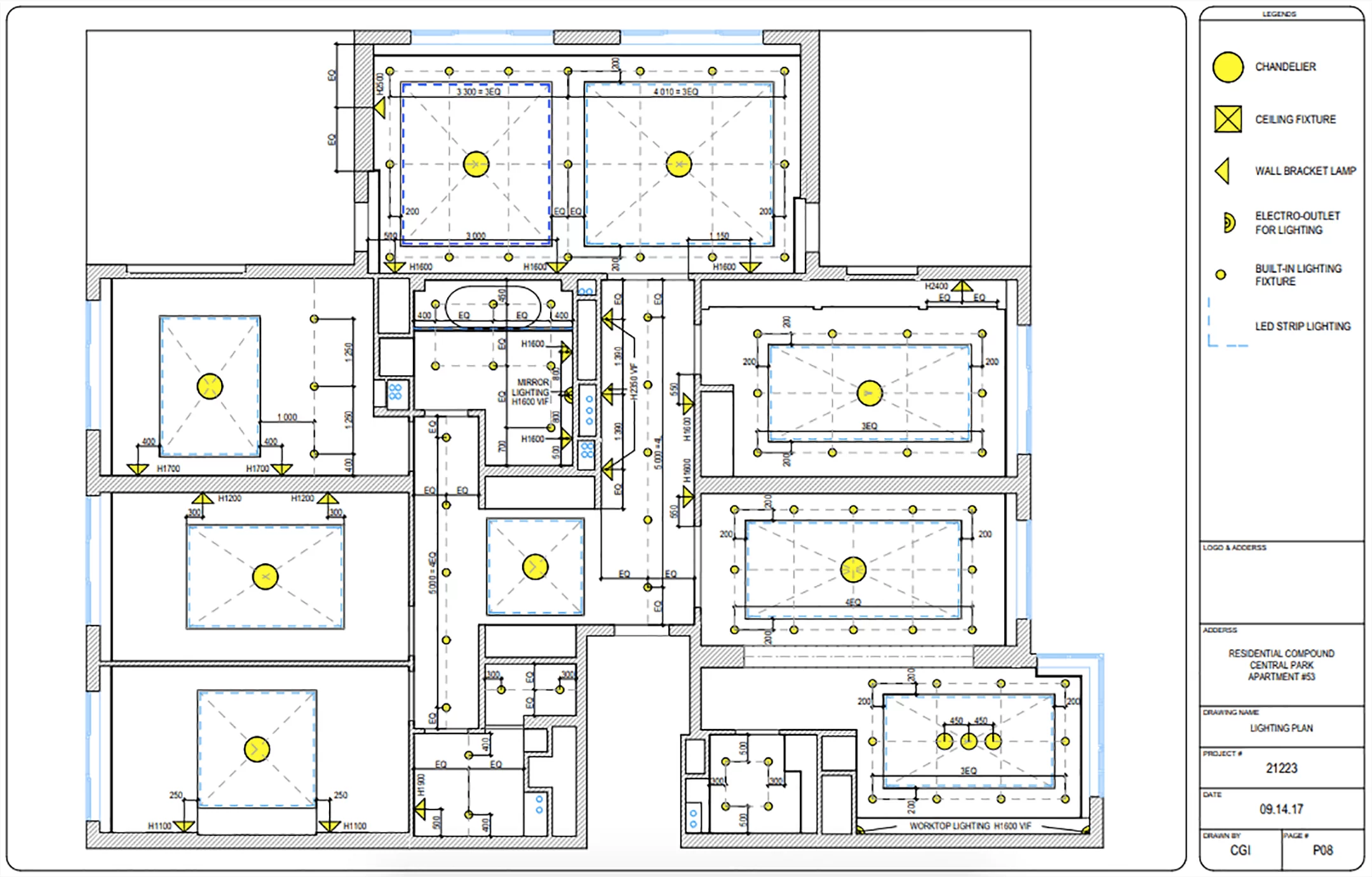 Interior Renderings: Light Sources for Accurate Interior Visualization