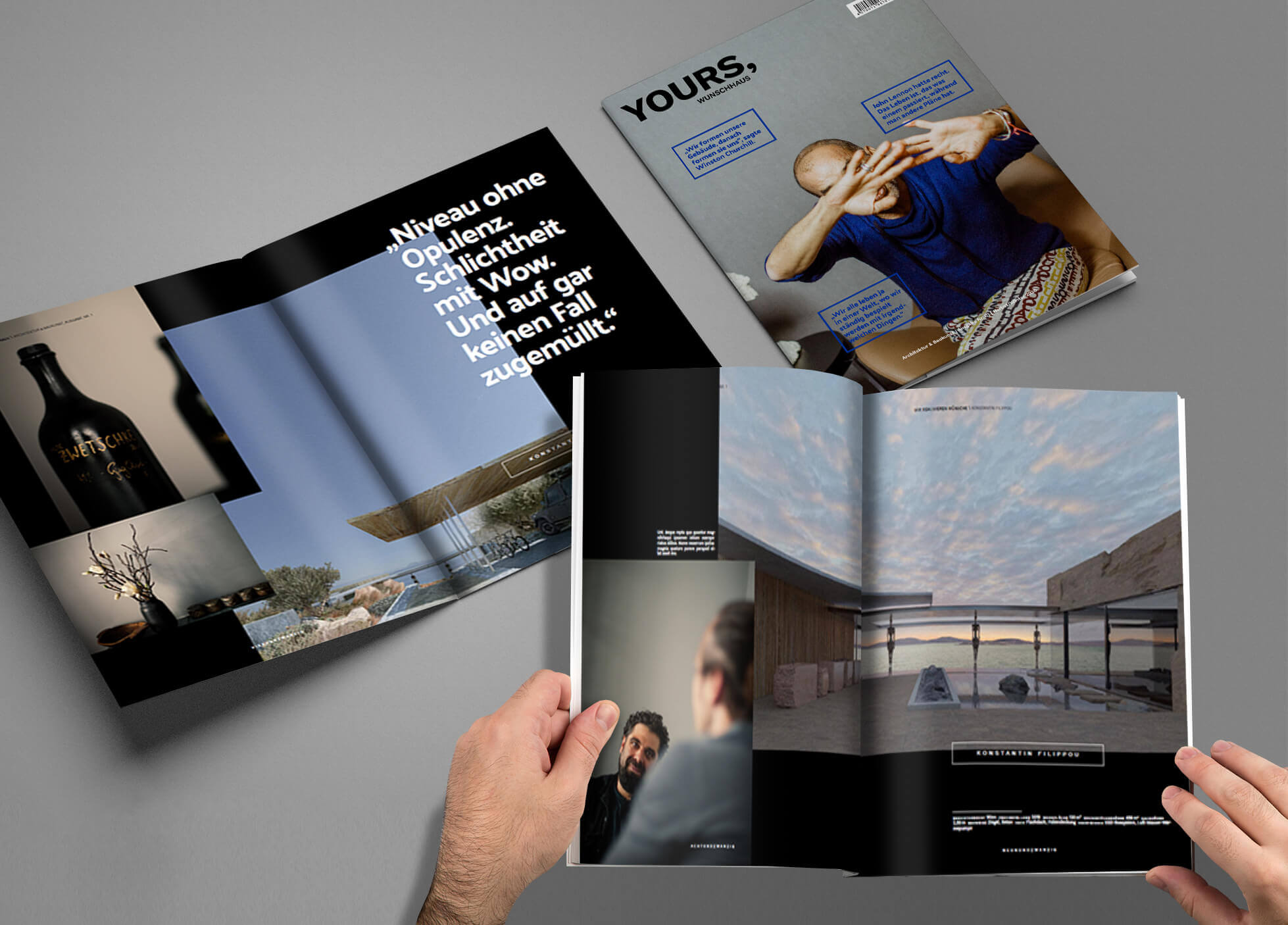 A Magazine with Beautiful Architectural 3D Renderings