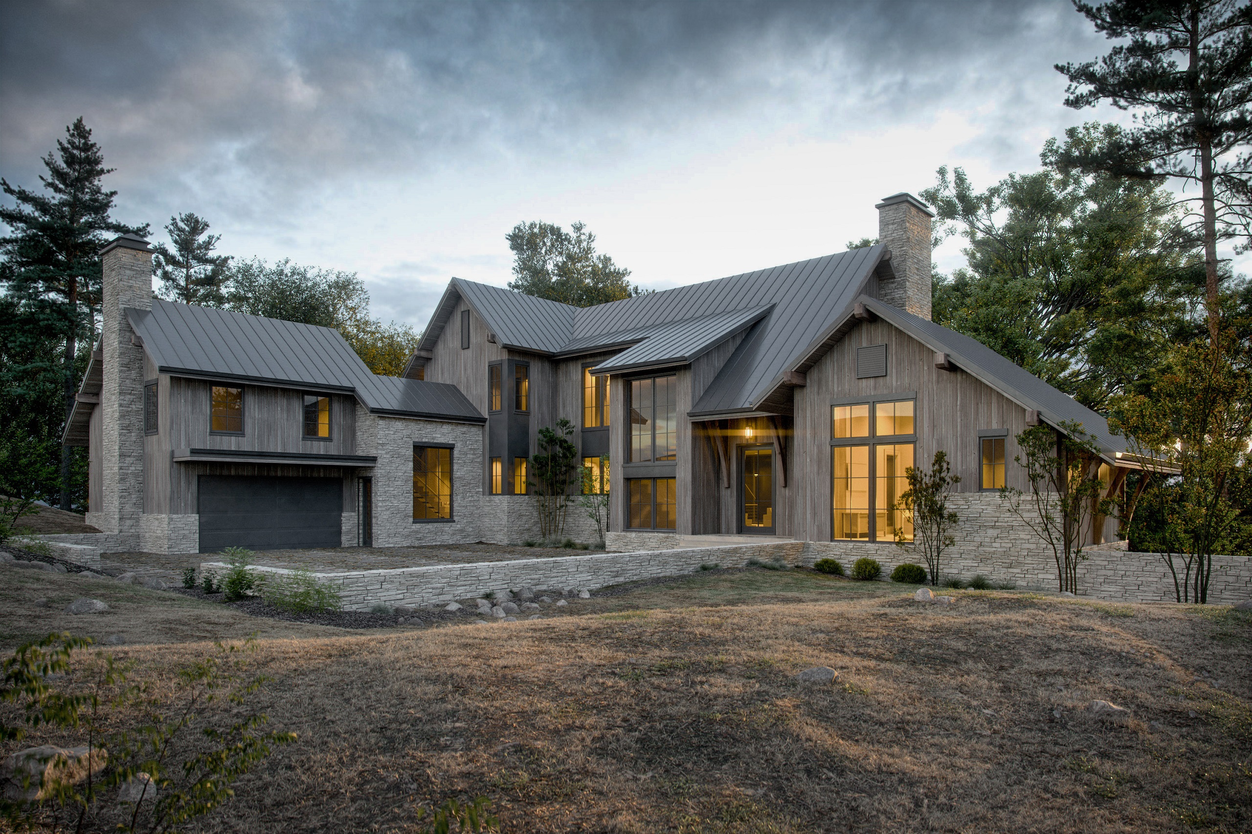 3D Visualization for a House Exterior Design