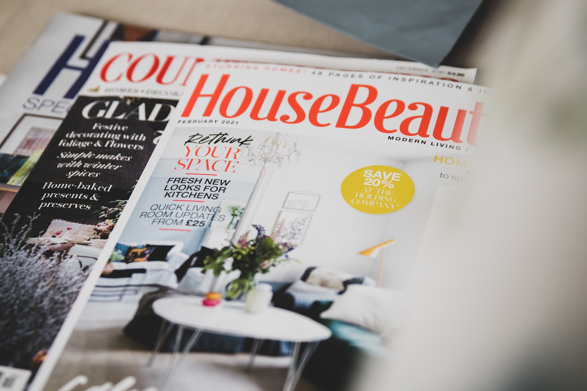 Best Interior Design Magazines on a Table
