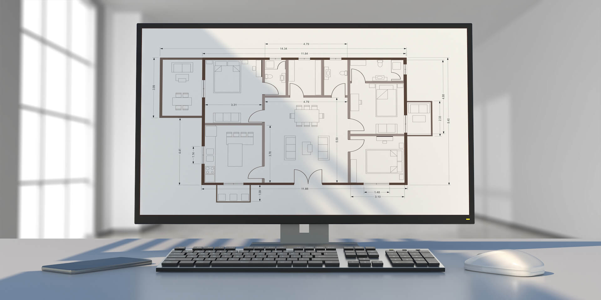 Architectural Drawings for a 3D Project Brief