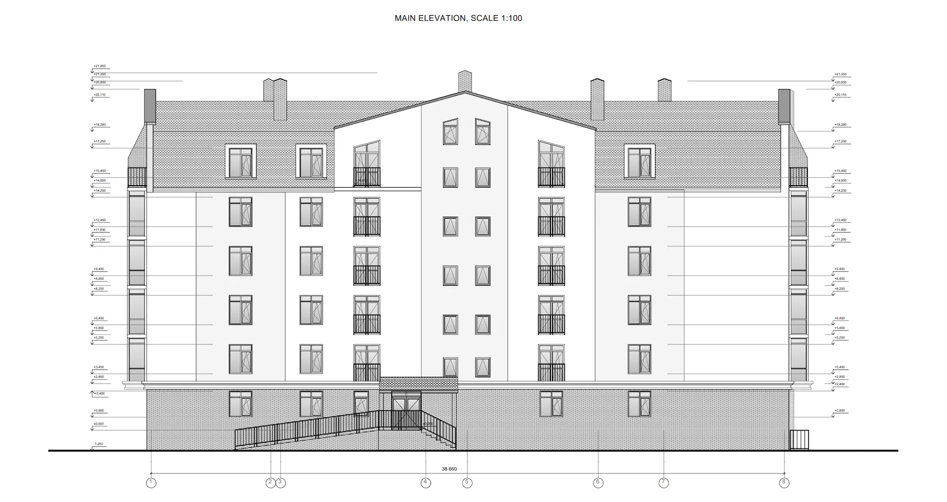 Architectural Drawing as a Reference for 3D Modeling