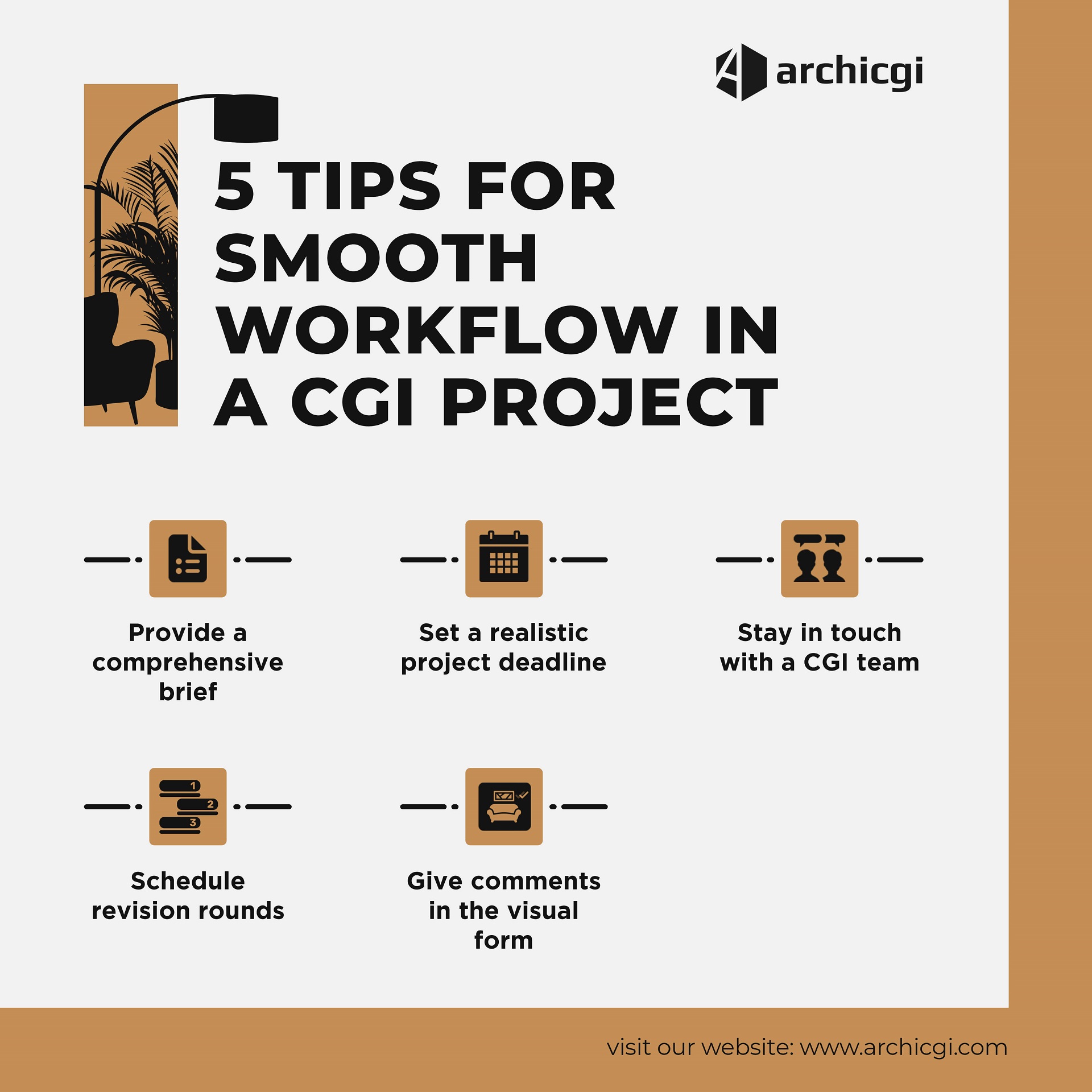 5 Tips on 3D Project Smooth Workflow