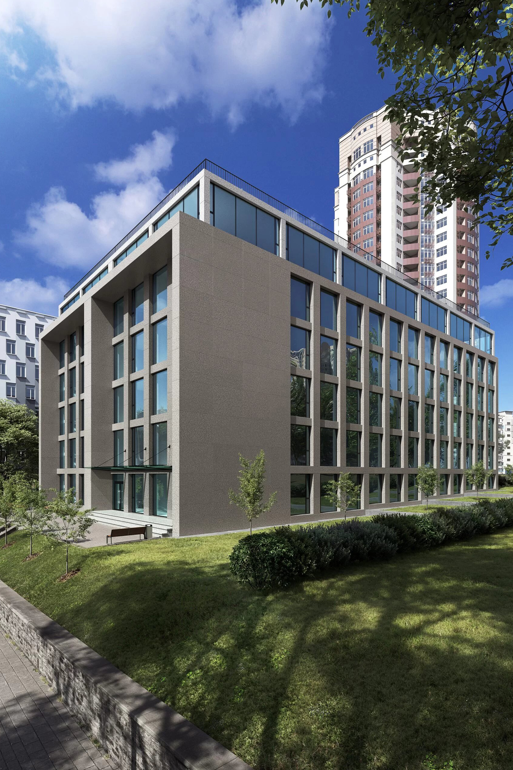 3D Exterior Visualization for an Office