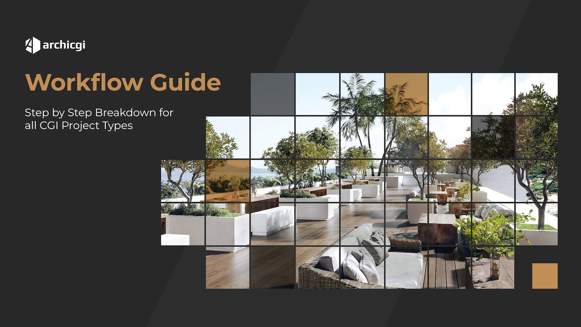 ArchiCGI’s 3D Rendering Workflow Guide Cover