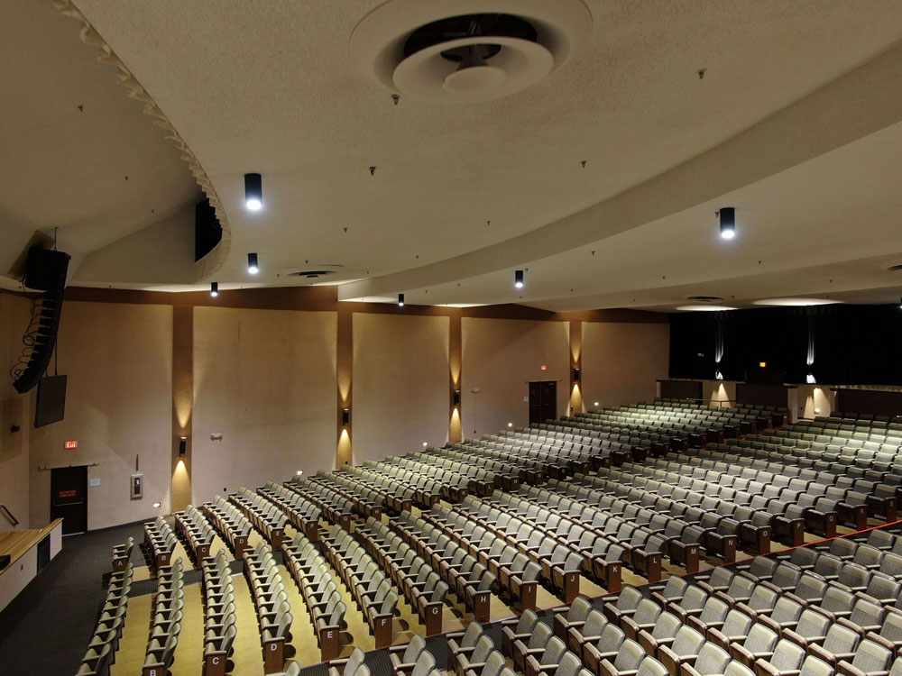 Photo of the Theater Interior Light Fixtures