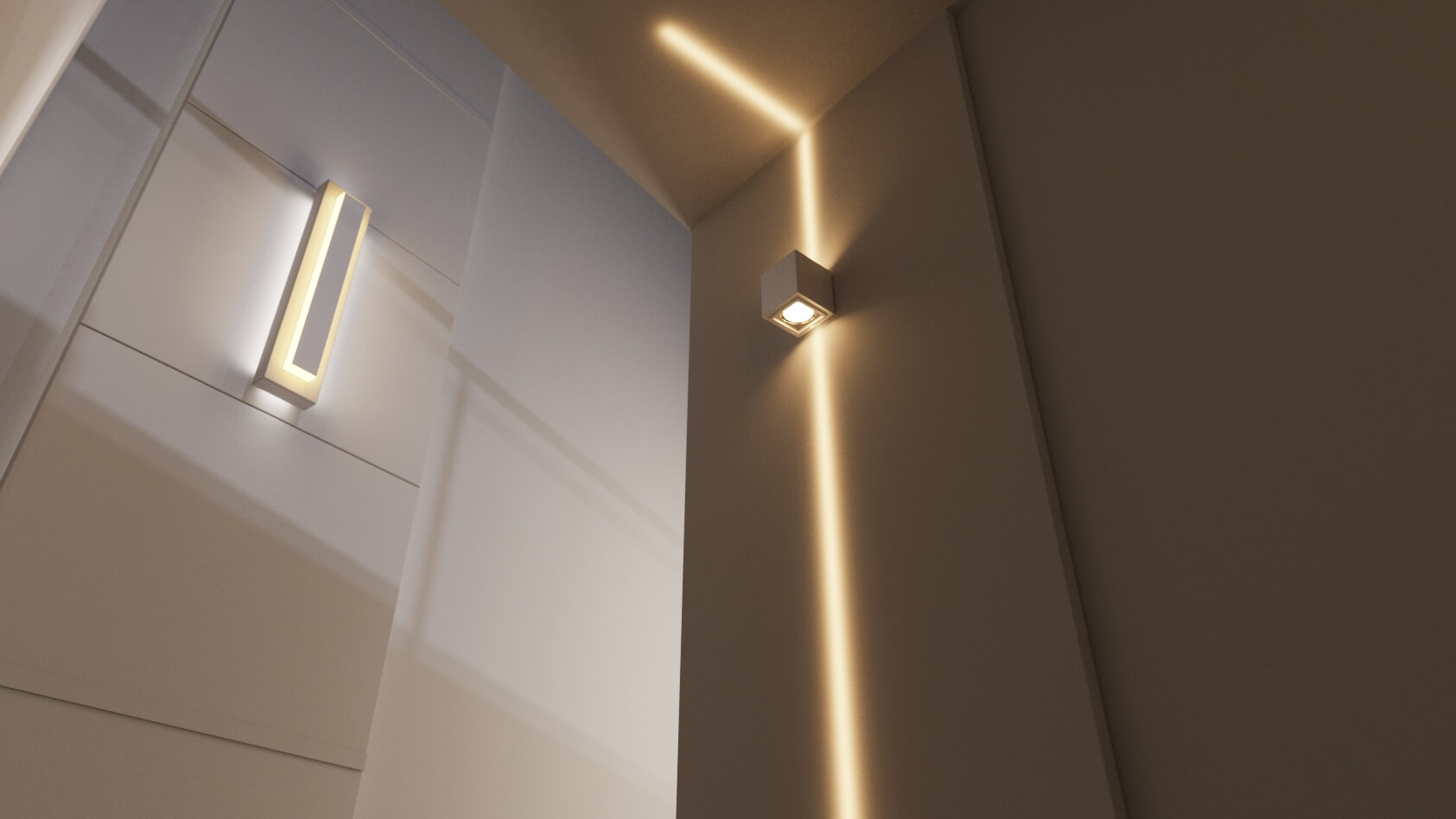 Corridor Lighting for Photorealistic 3D Animation