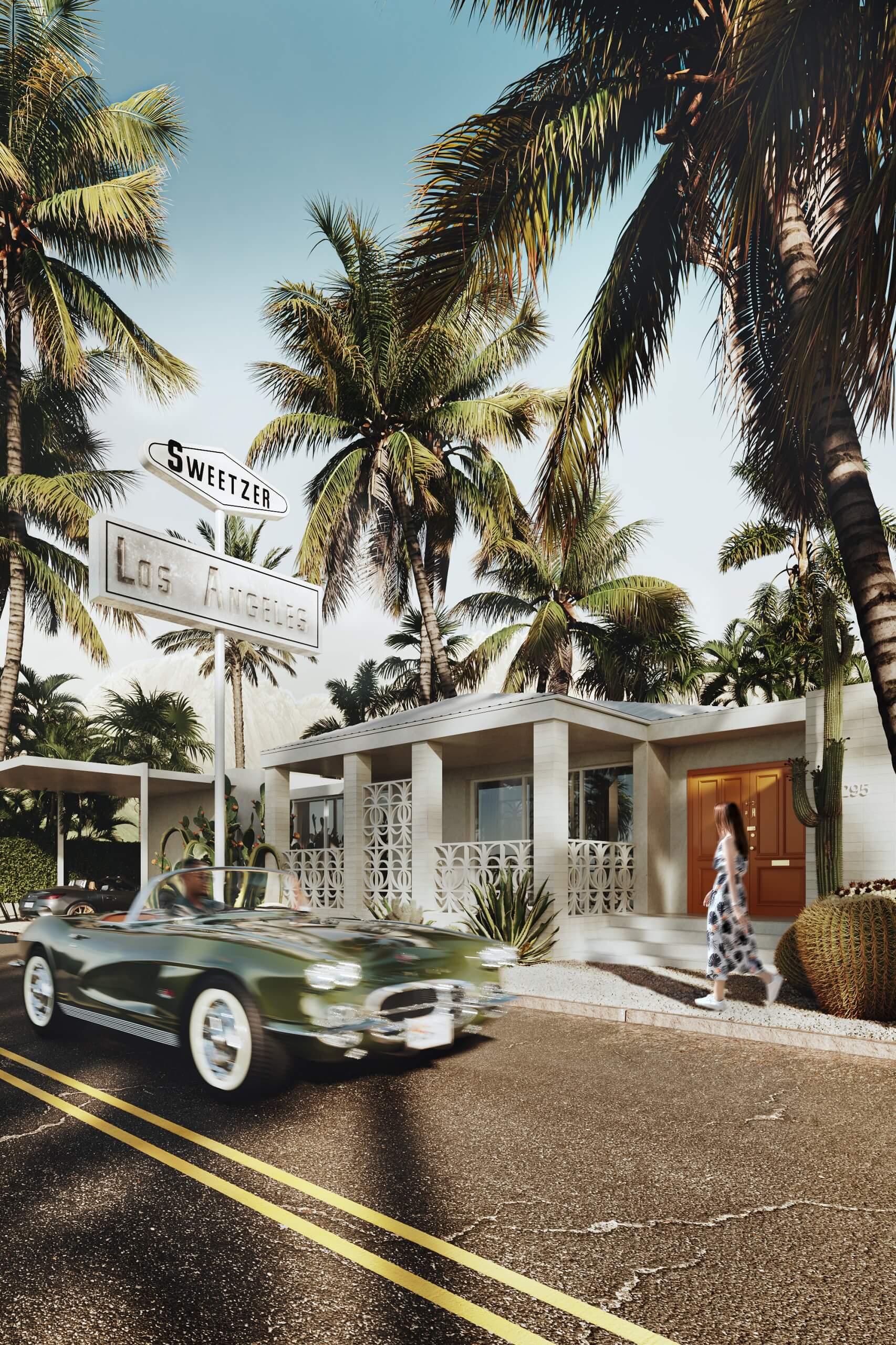 3D Visualization of Residential Property in Los Angeles