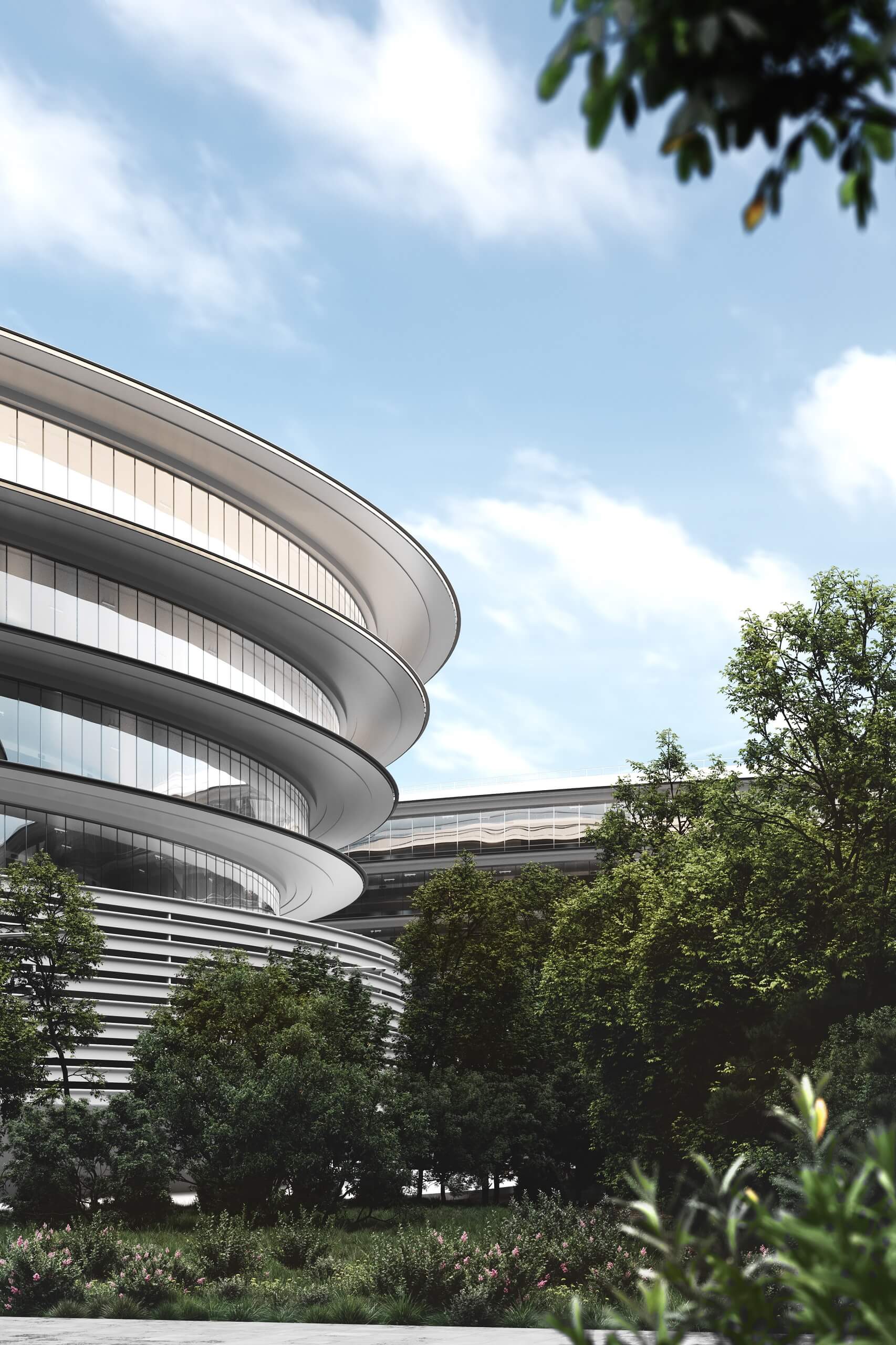 3D Render of a Commercial Building