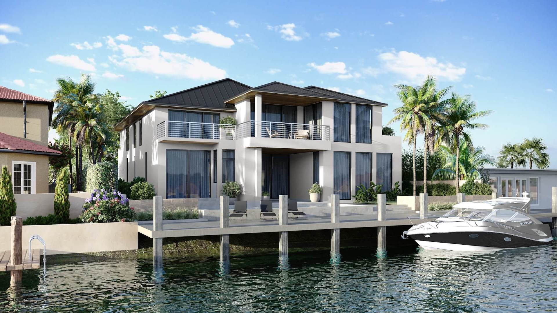 3D Architectural Rendering of House in Florida