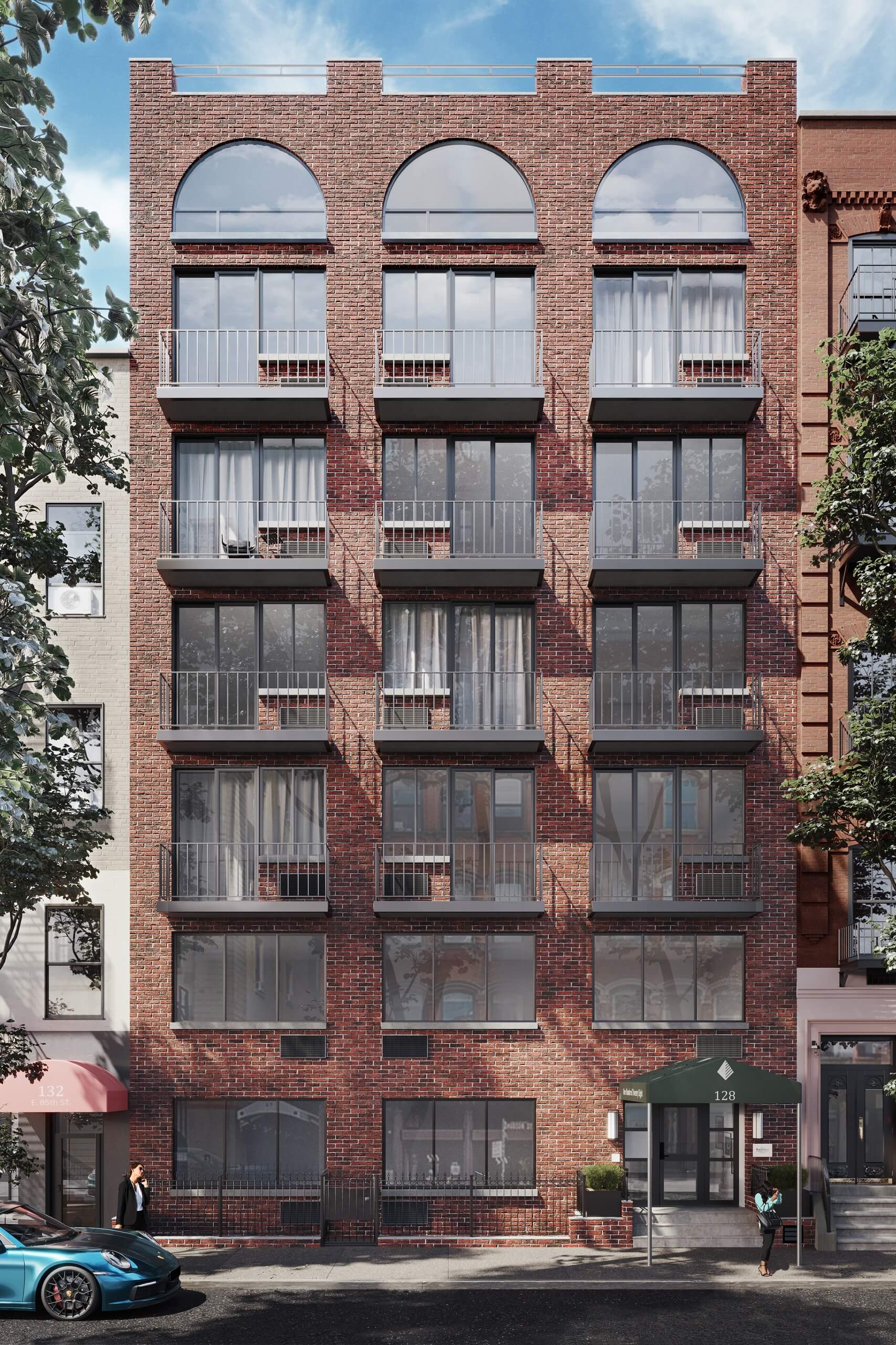 Photoreal CGI of an Apartment Building in New York