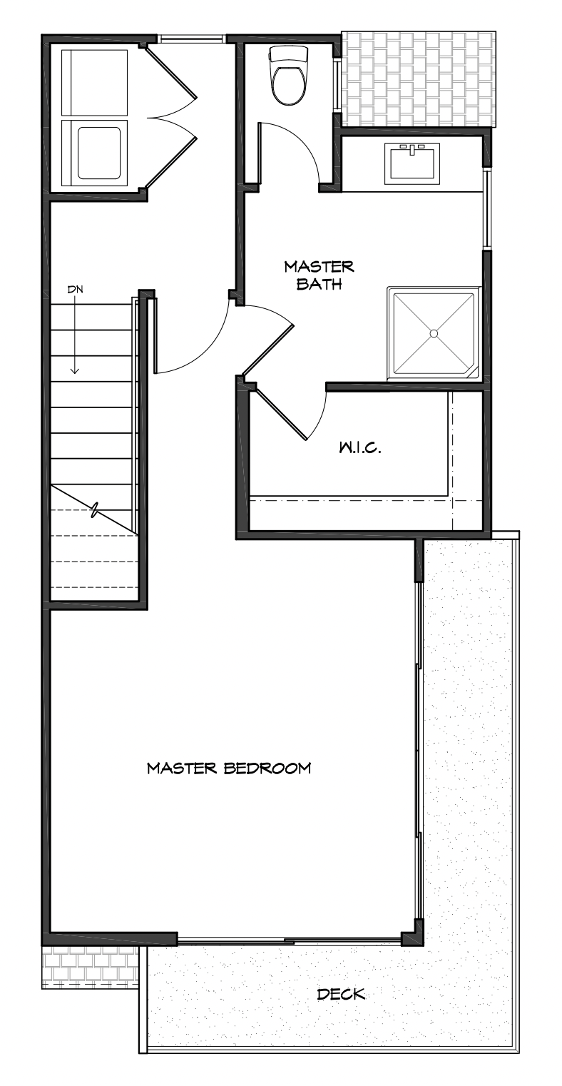 Real Estate Floor Plan Reference for Virtual Tour: Third Floor